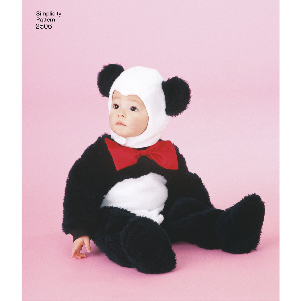 Simplicity S2506 sewing pattern envelope showing toddlers' animal costumes