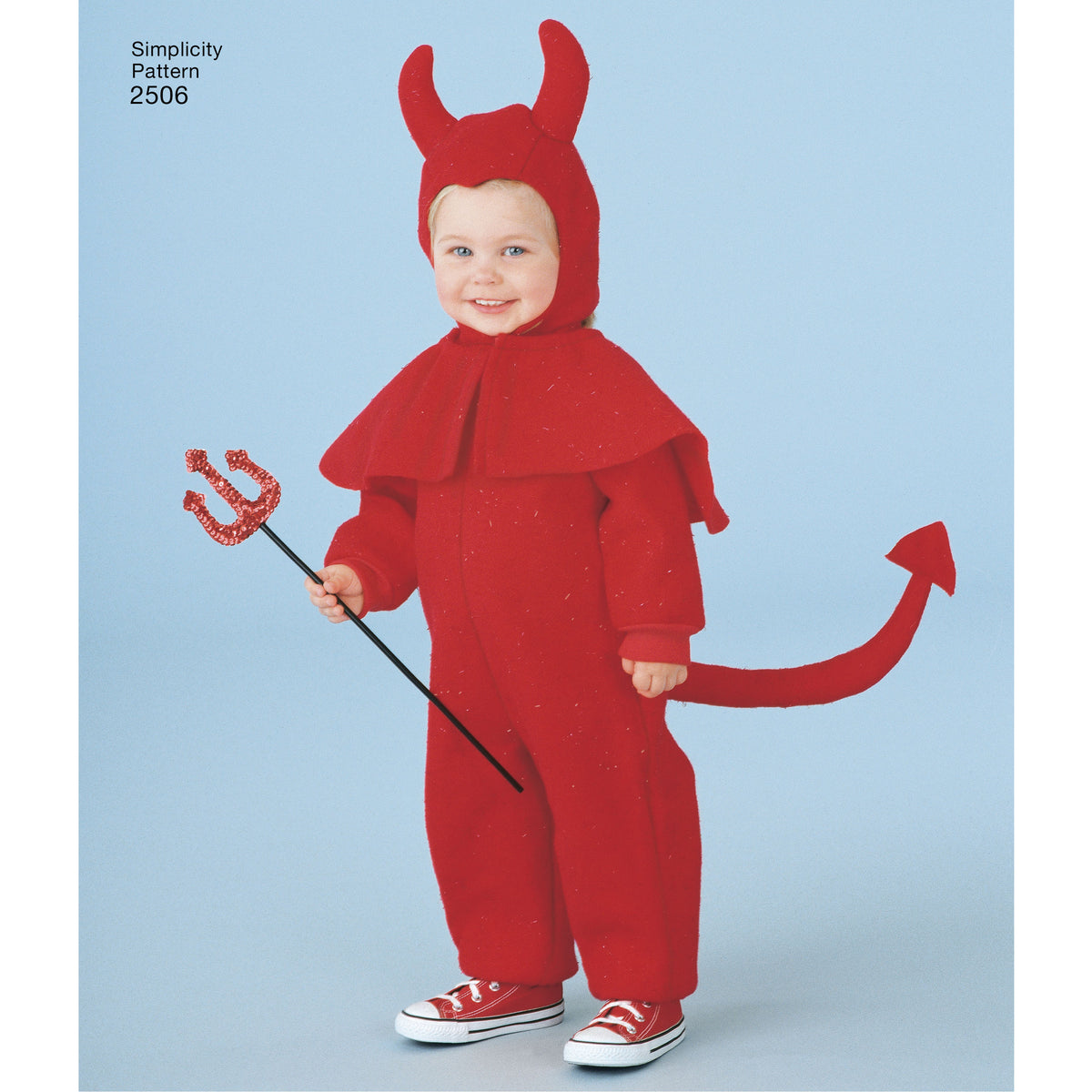 Simplicity S2506 sewing pattern envelope showing toddlers' animal costumes