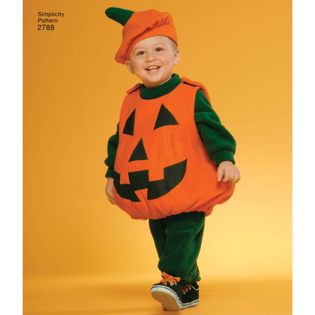 Simplicity S2788 sewing pattern envelope showing toddlers' costumes