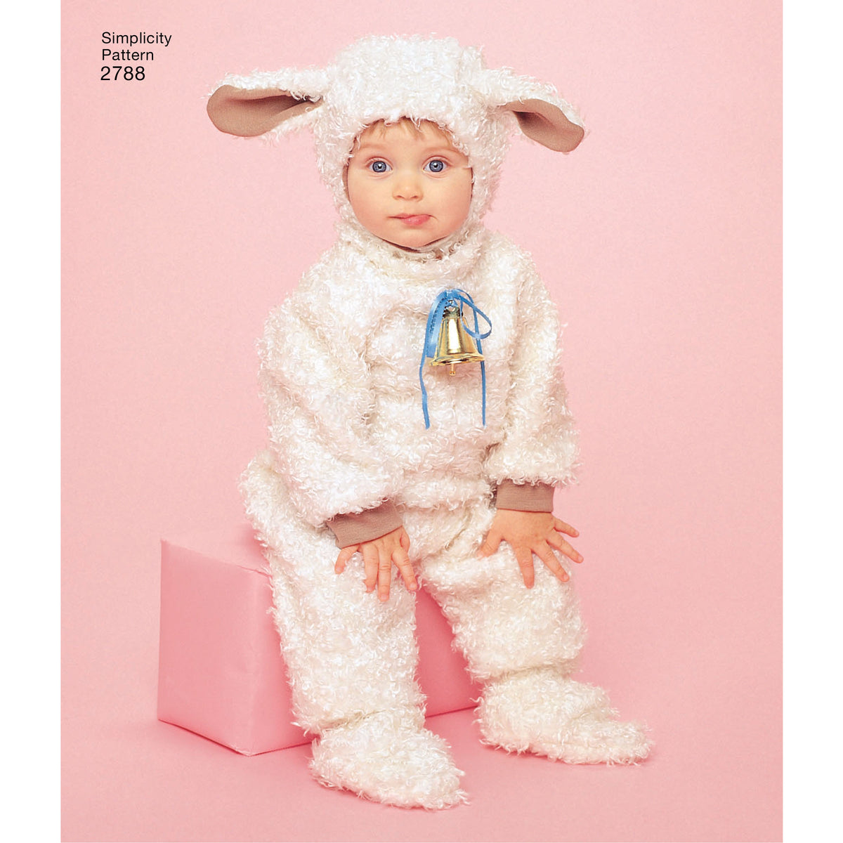 Simplicity S2788 sewing pattern envelope showing toddlers' costumes