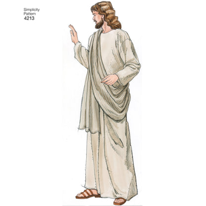 Simplicity S4213 sewing pattern envelope showing adult Easter costumes