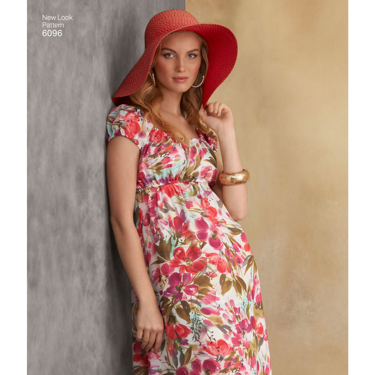 New Look N6096 sewing pattern envelope showing misses' Design Your Look dress