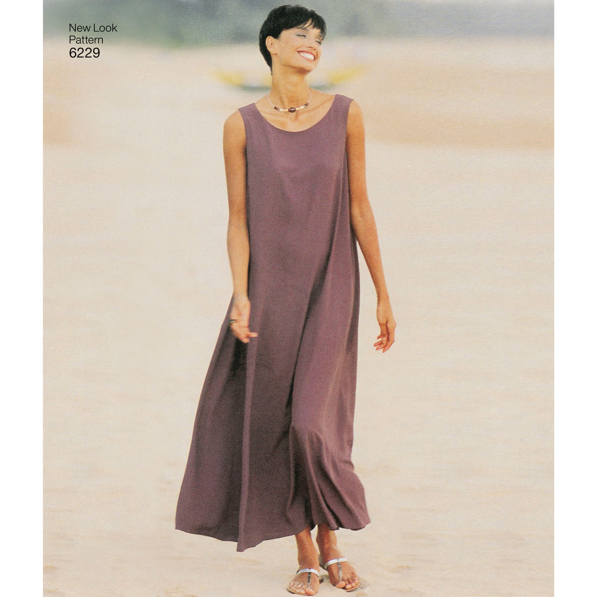 New Look N6229 sewing pattern envelope showing dresses