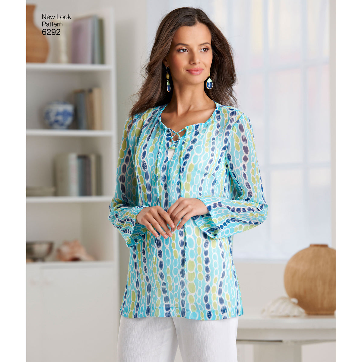 New Look N6292 sewing pattern envelope showing easy casual wear