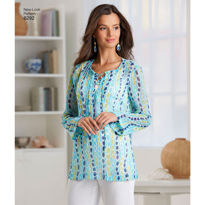 New Look N6292 sewing pattern envelope showing easy casual wear