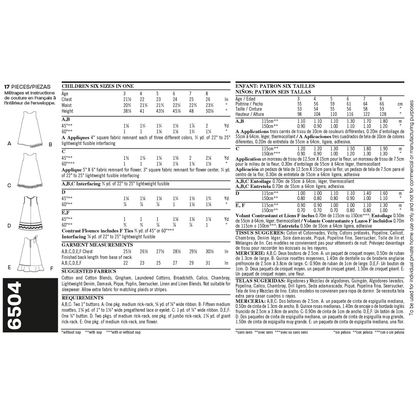 New Look N6504 sewing pattern envelope showing a dress