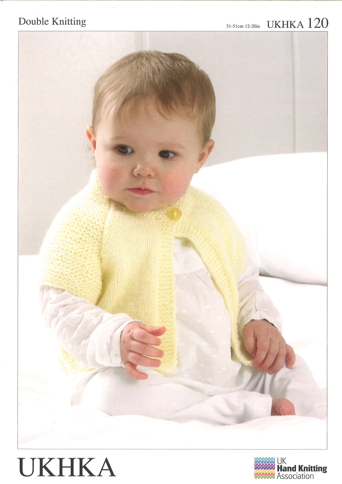 UK Hand Knitting Association Cardigans and Hat Knitting Pattern - DK - Pattern 120