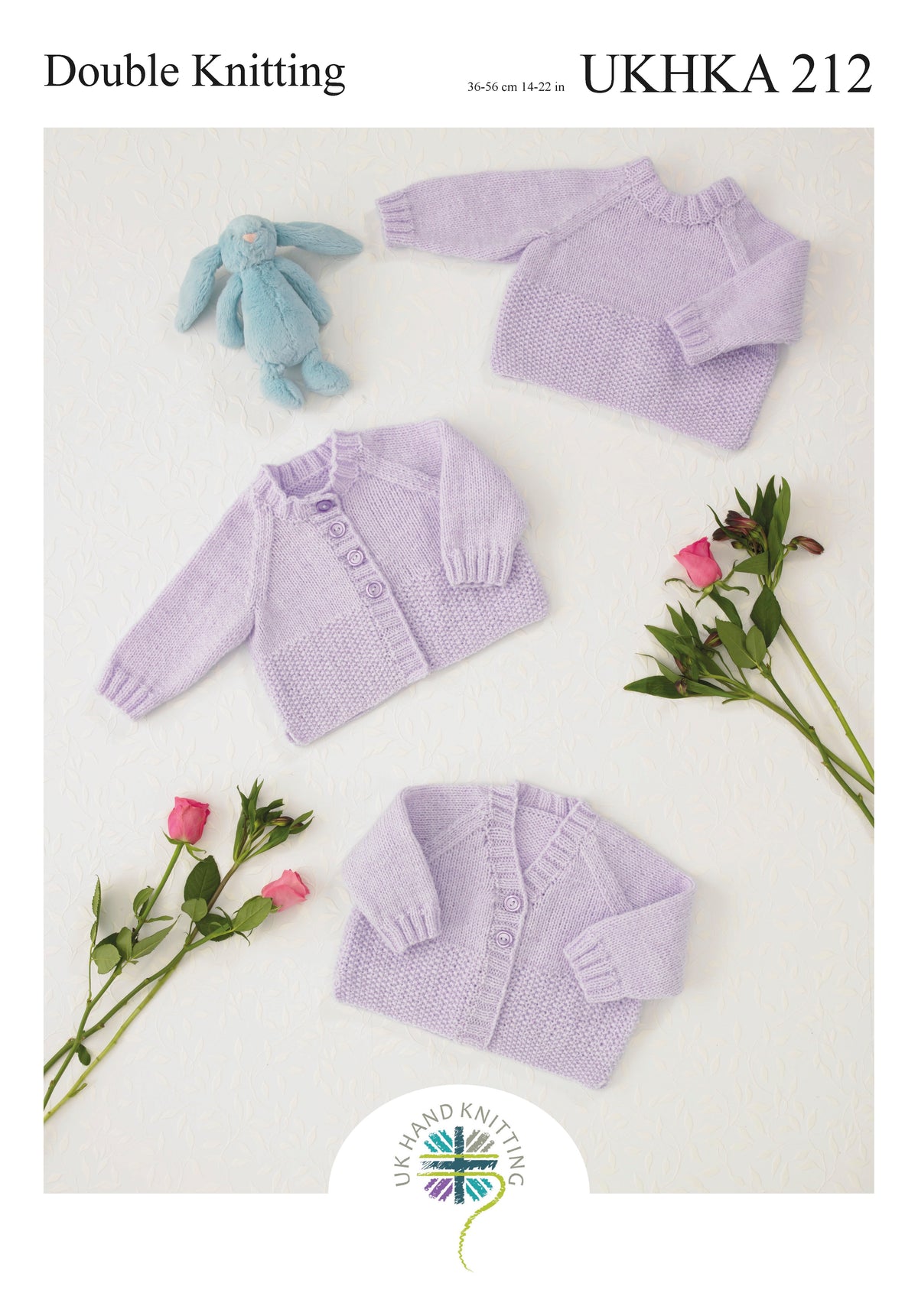 UK Hand Knitting Association DK Knitting Pattern - Cardigans and Jumper - Pattern 212