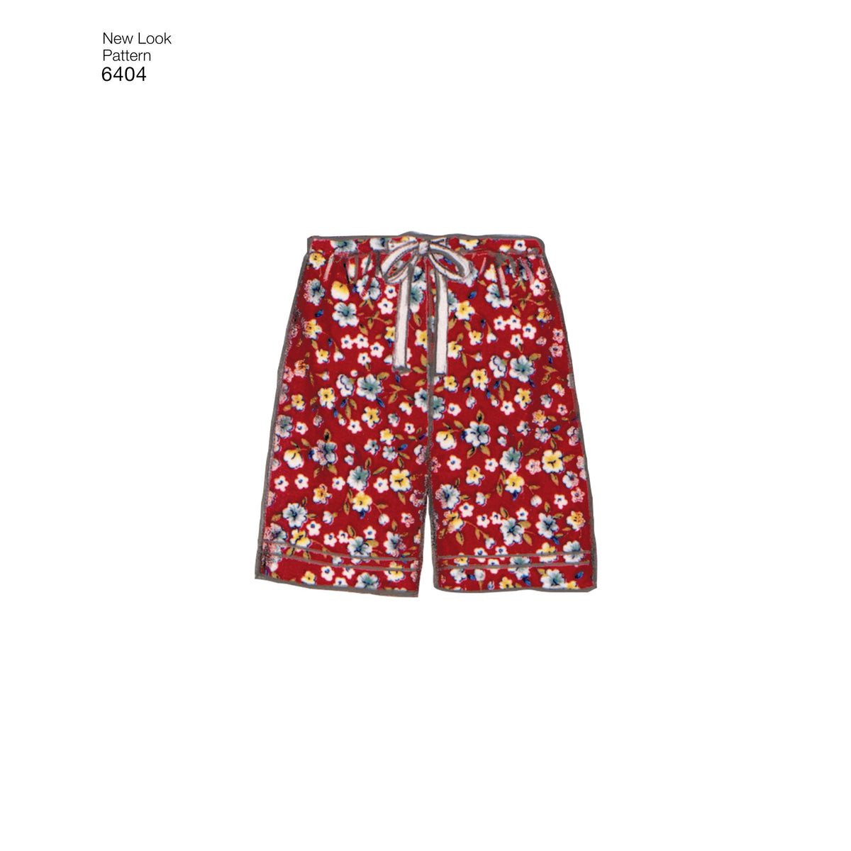 New Look N6404 sewing pattern envelope showing unisex loungewear designs