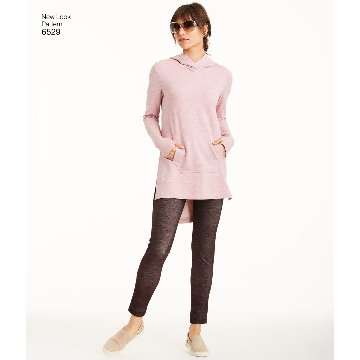 New Look N6529 sewing pattern envelope showing misses' easy knit casual wear