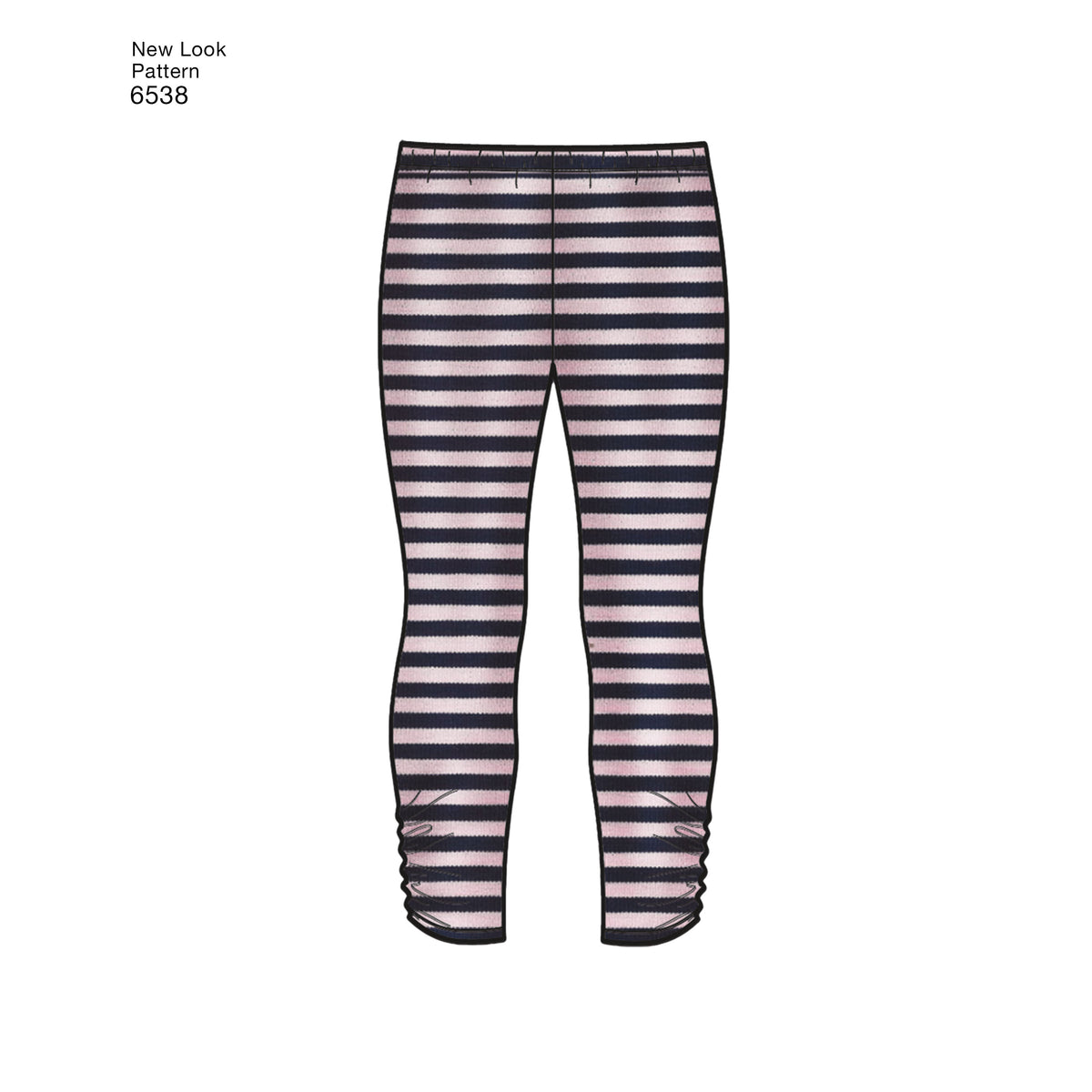 New Look N6538 sewing pattern envelope showing children's dress and leggings