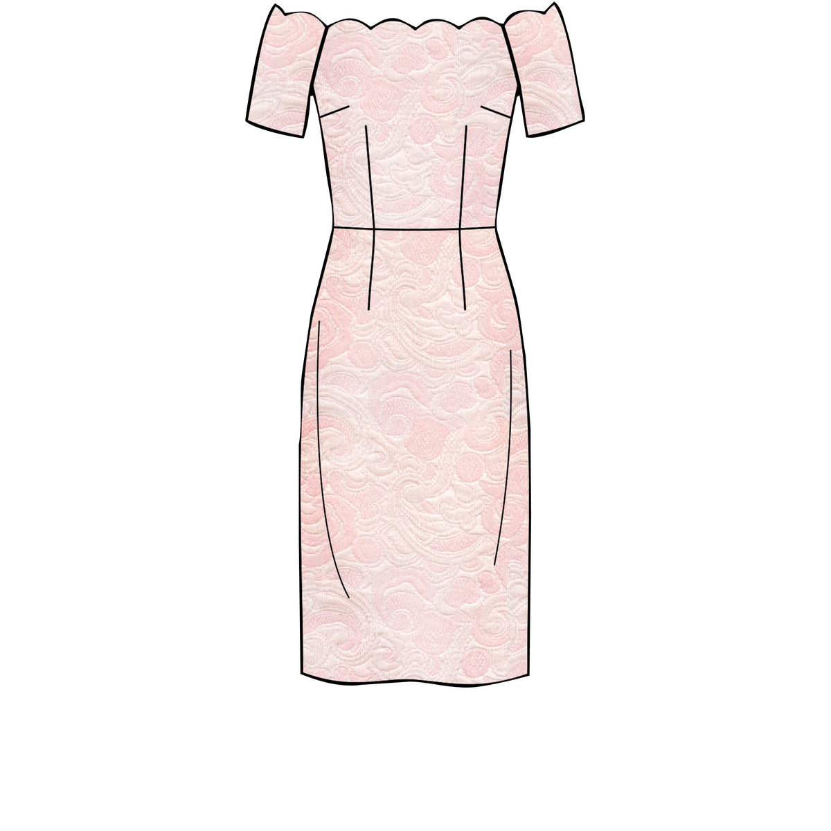 New Look N6615 sewing pattern envelope showing dresses designs