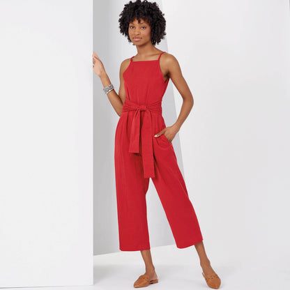 New Look N6616 sewing pattern envelope showing dress and jumpsuit designs