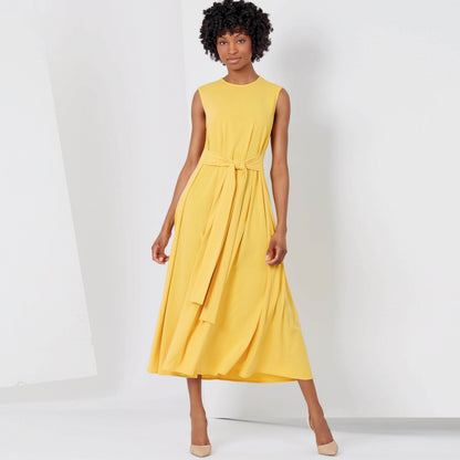 New Look N6618 sewing pattern envelope showing dress in two lengths designs