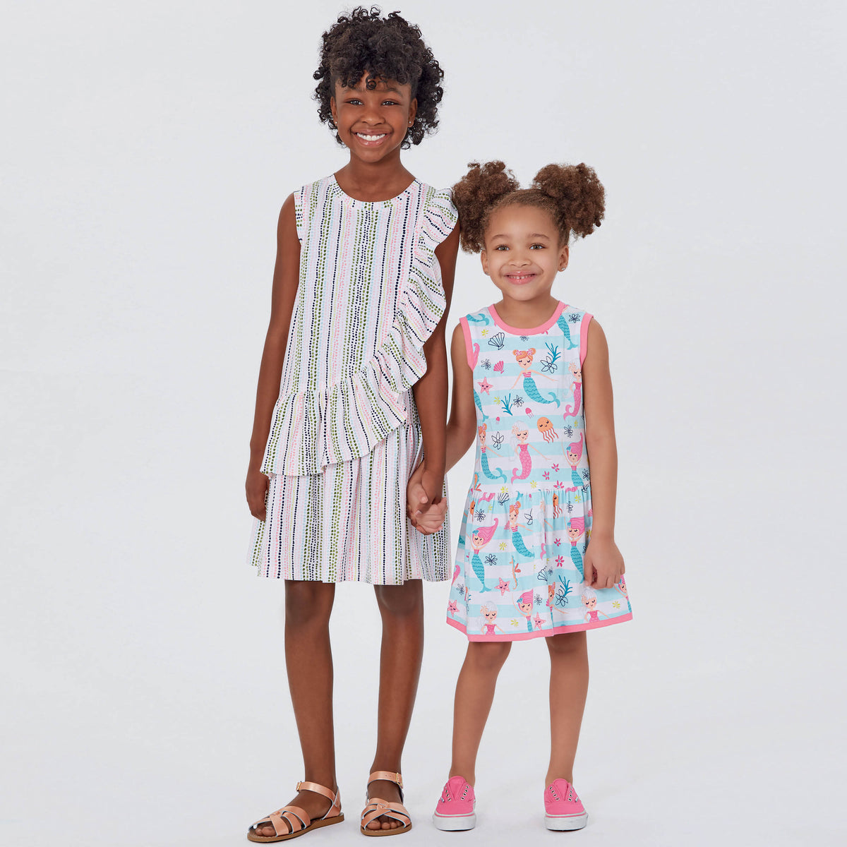 New Look N6630 sewing pattern envelope showing dresses designs