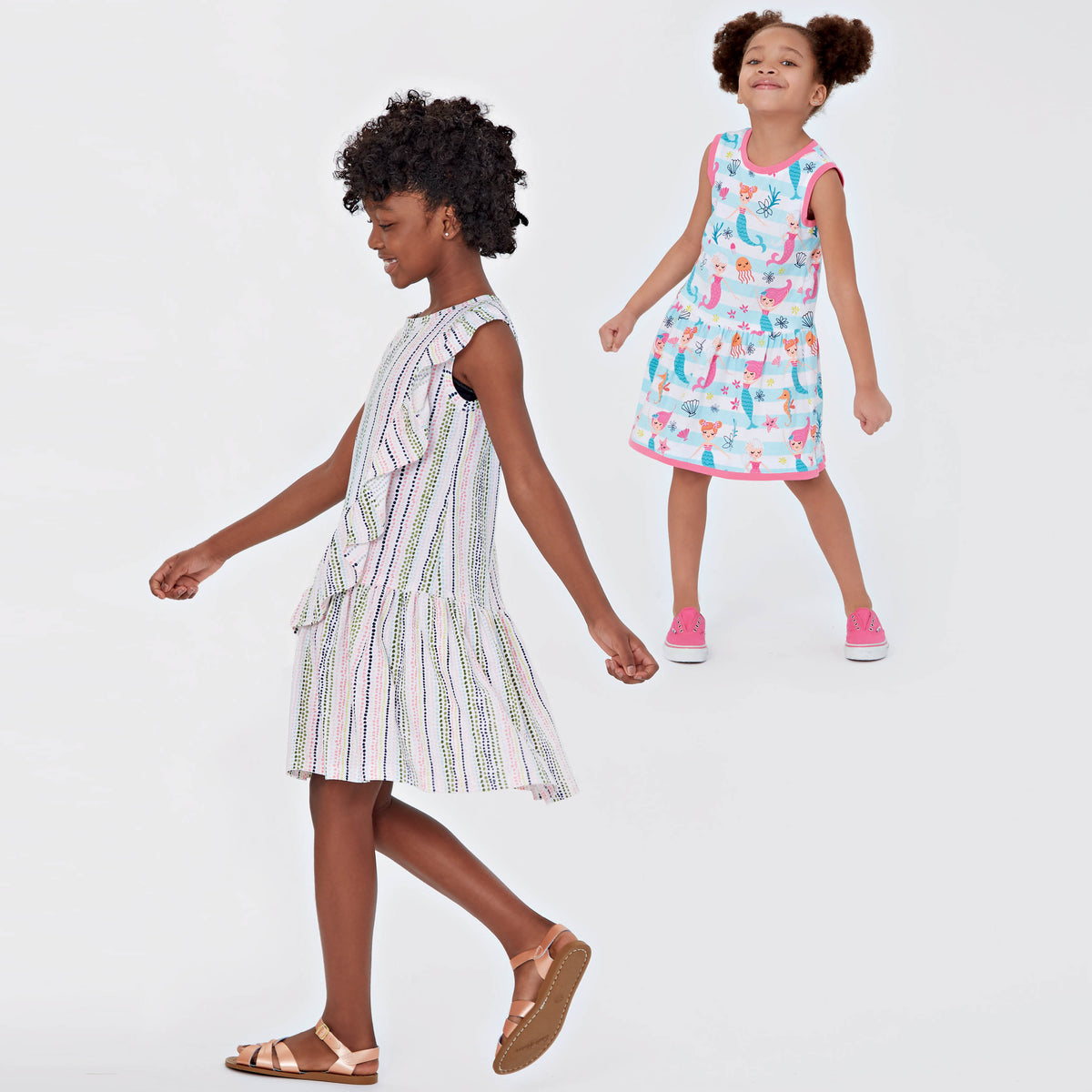 New Look N6630 sewing pattern envelope showing dresses designs