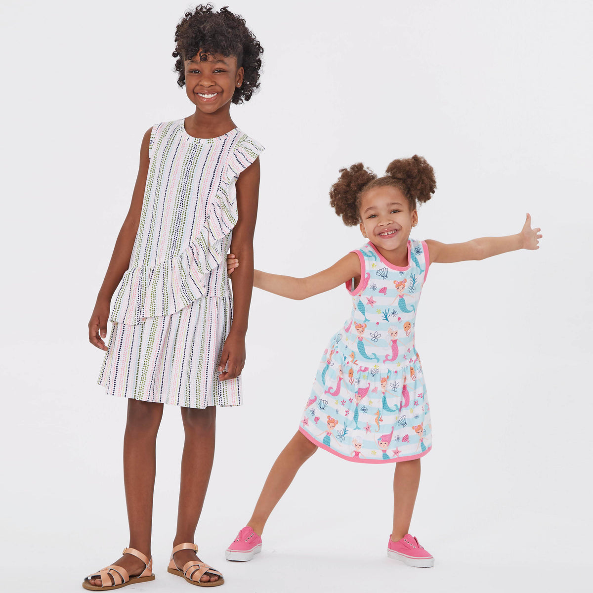 New Look N6630 sewing pattern envelope showing dresses designs