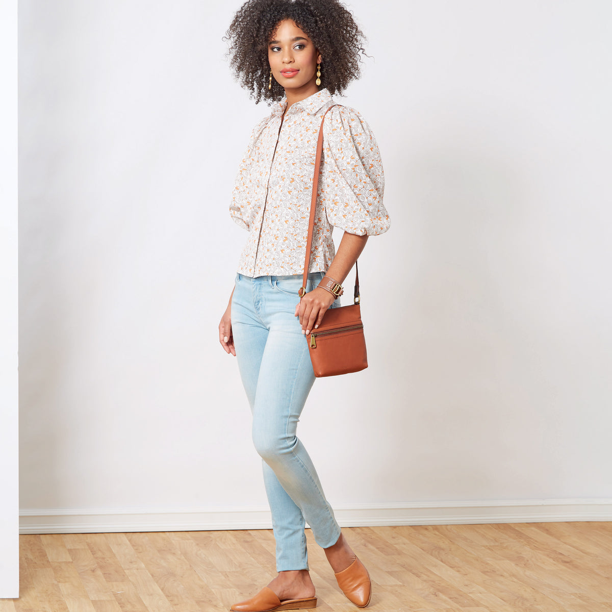 New Look N6698 sewing pattern envelope showing tops designs