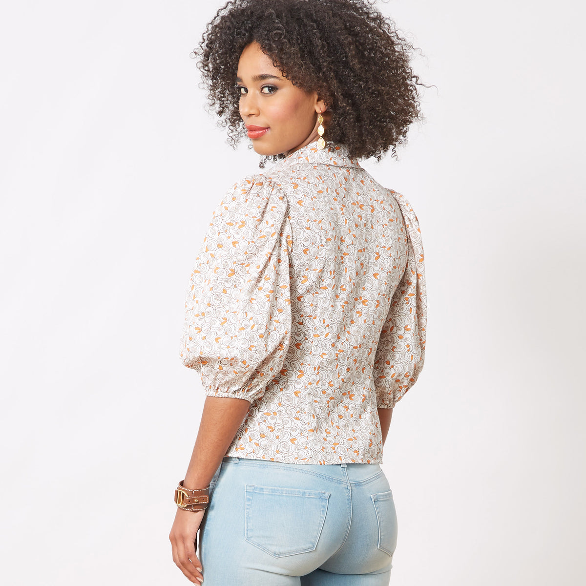 New Look N6698 sewing pattern envelope showing tops designs