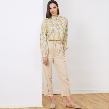 New Look N6704 sewing pattern envelope showing stand collar top