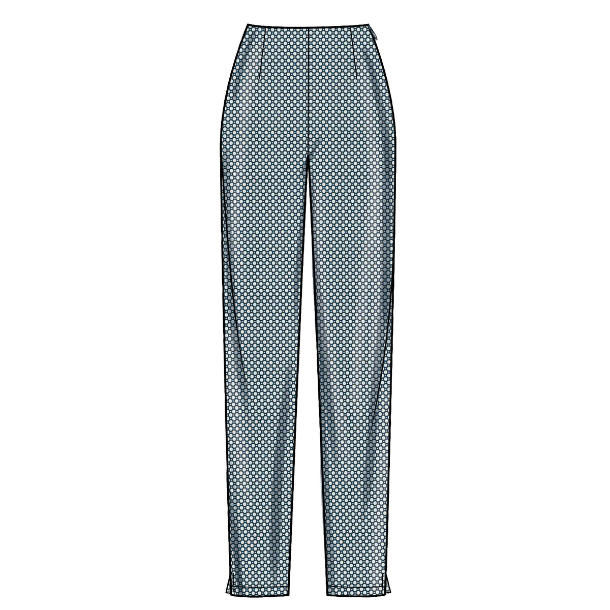 New Look N6712 sewing pattern envelope showing pleated top