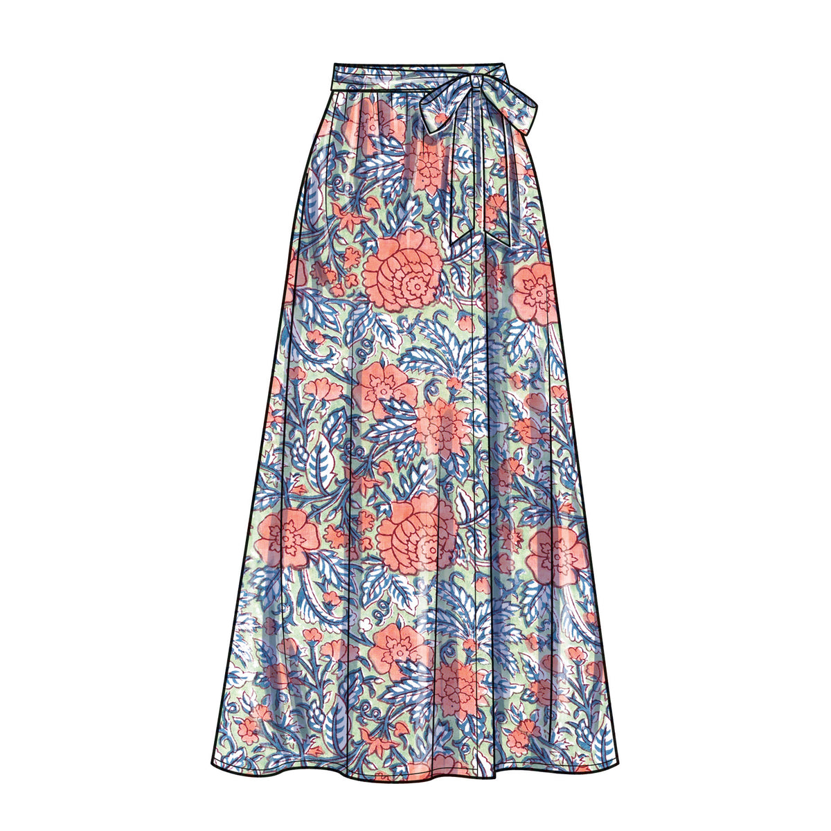 New Look N6722 sewing pattern envelope showing separates set