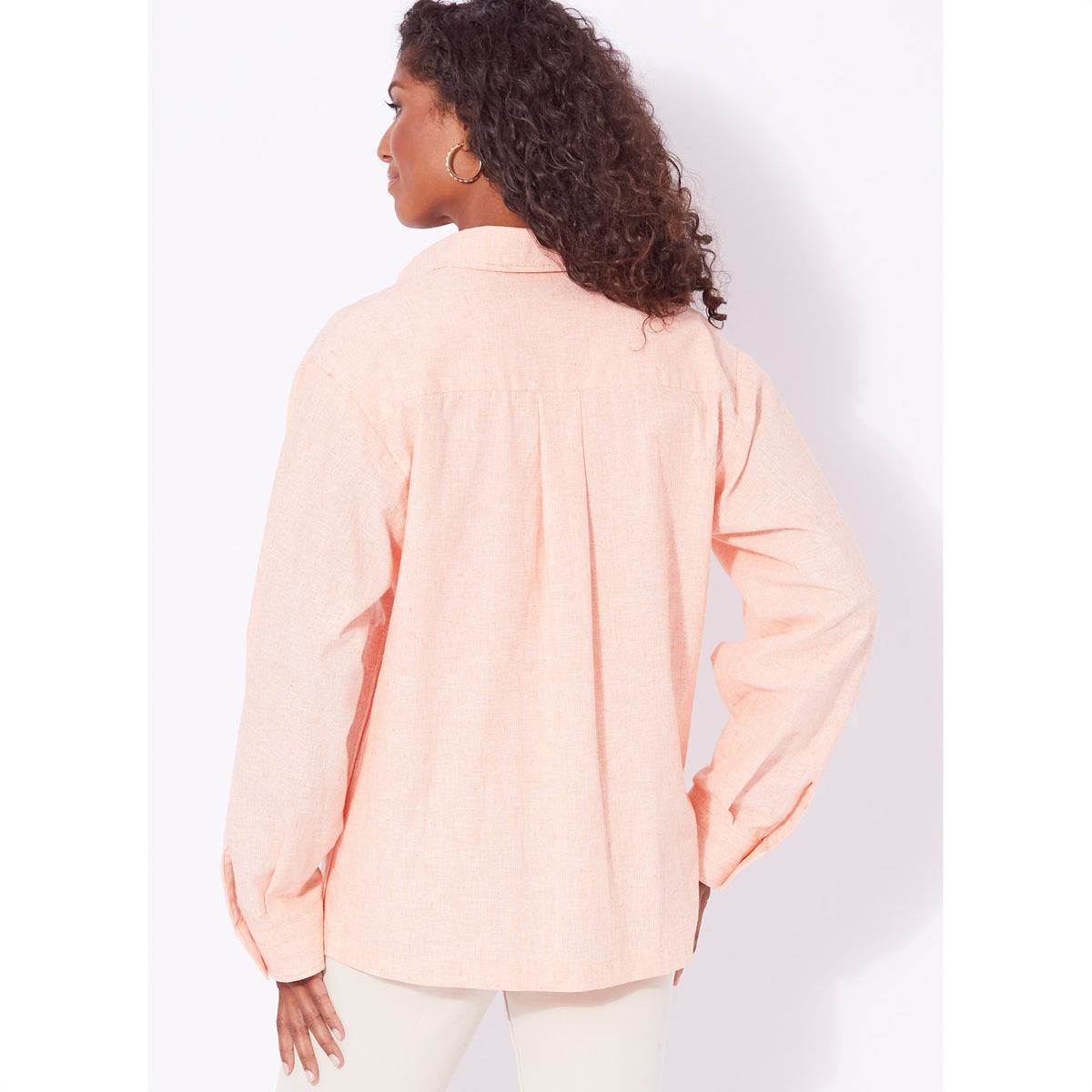 New Look N6724 sewing pattern envelope showing relaxed fit shirt