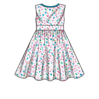 New Look N6726 sewing pattern envelope showing below-the-knee dress