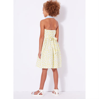 New Look N6727 sewing pattern envelope showing sundresses with lined bodices