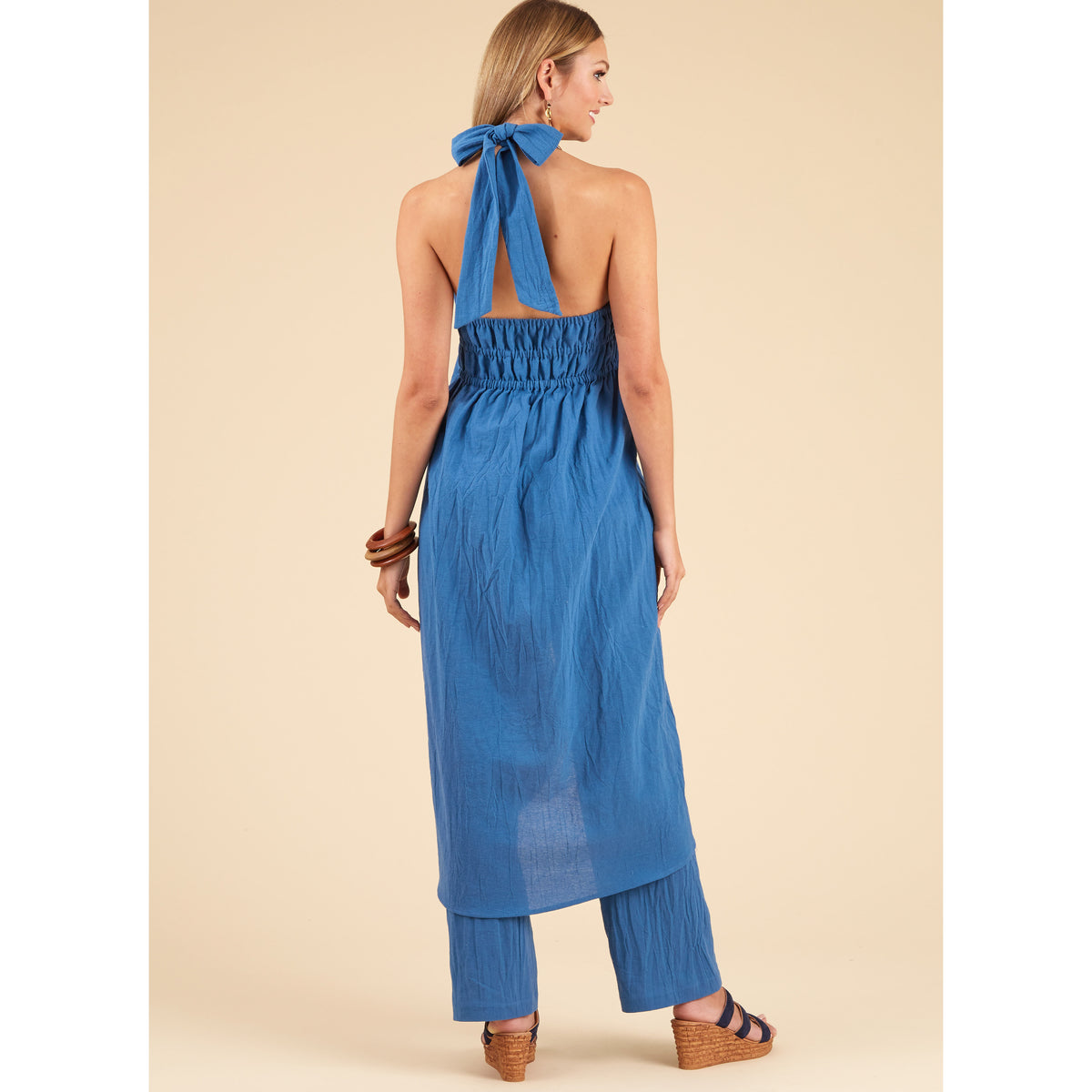 New Look N6736 sewing pattern envelope showing halter tops