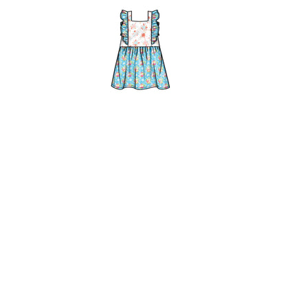 New Look N6738 sewing pattern envelope showing baby rompers