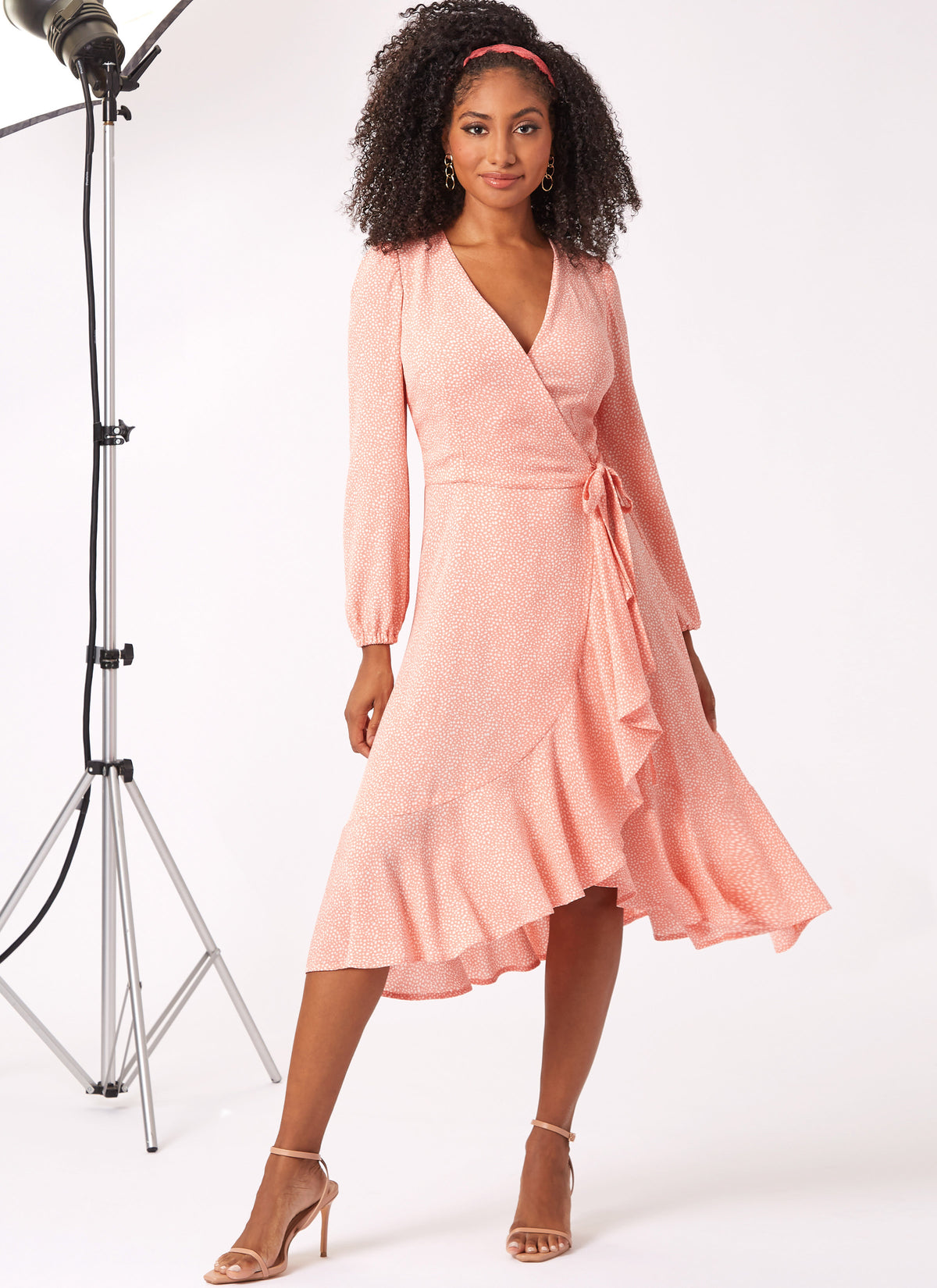 New Look N6750 sewing pattern envelope showing wrap dress
