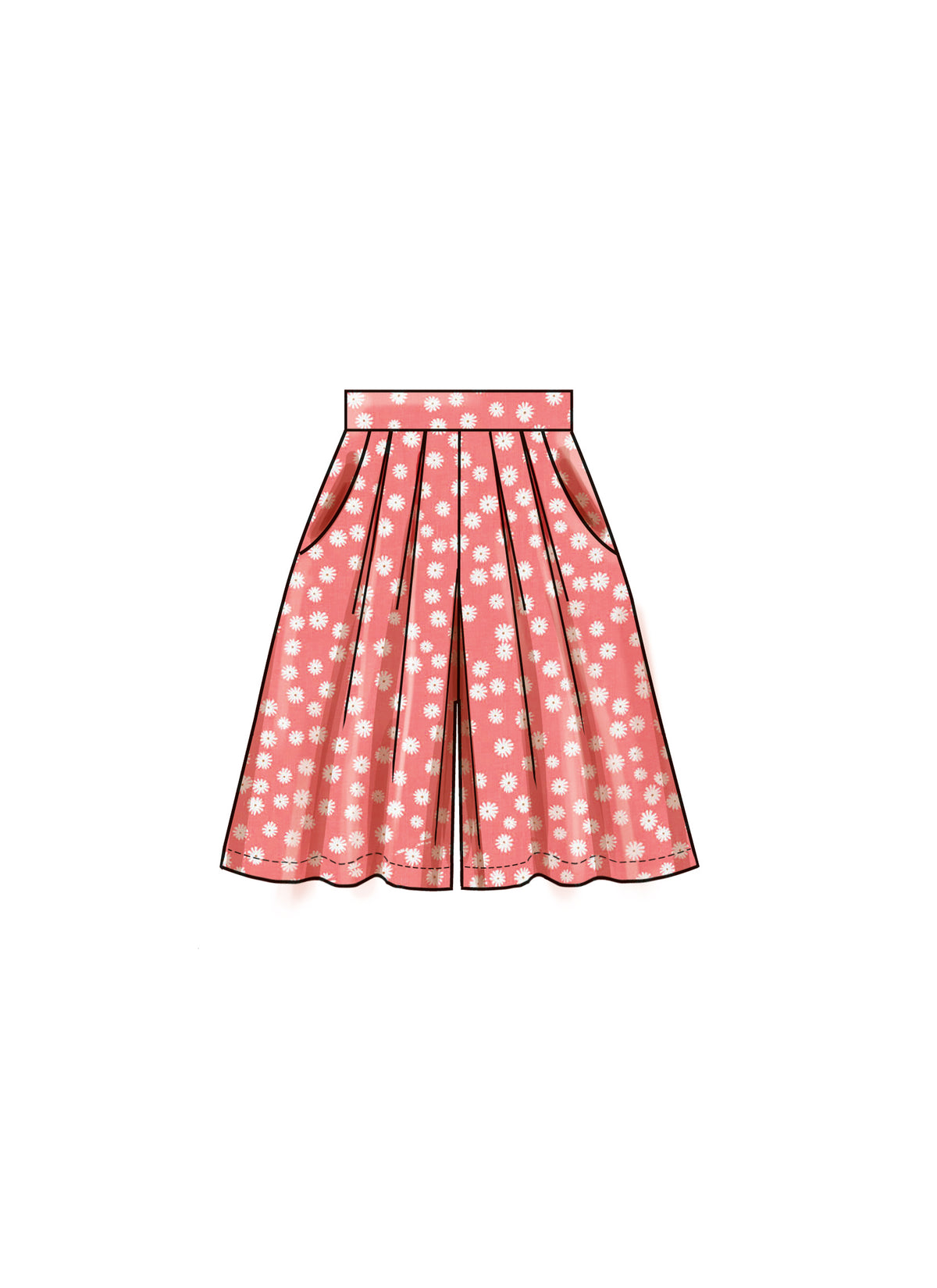 New Look N6756 sewing pattern envelope showing easy shorts and wide leg trousers