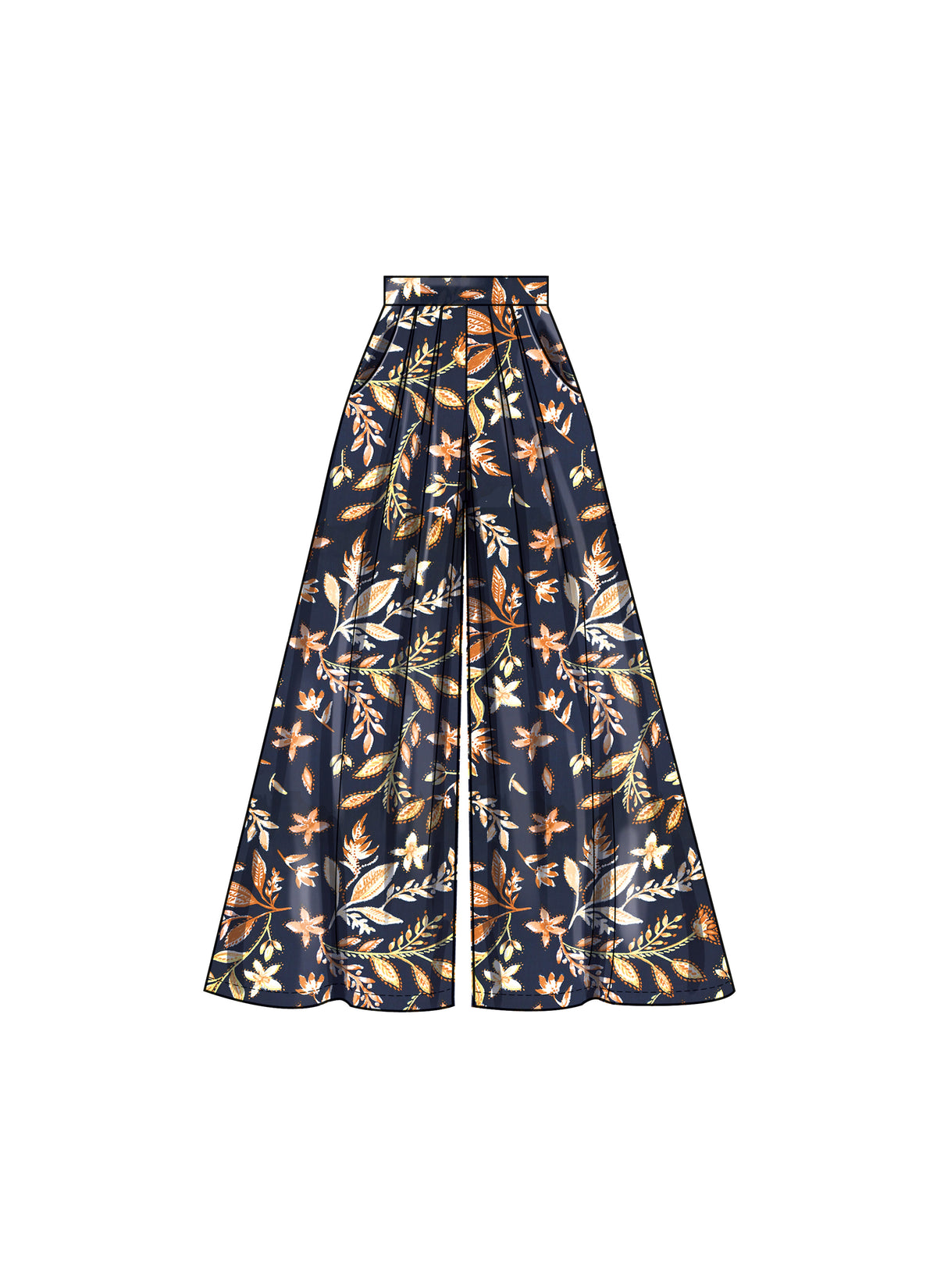 New Look N6756 sewing pattern envelope showing easy shorts and wide leg trousers