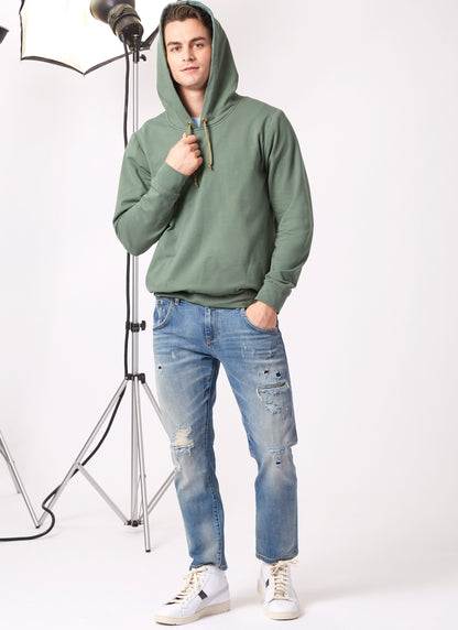 New Look sewing pattern N6759 envelope showing a sweatshirt with or without a hood