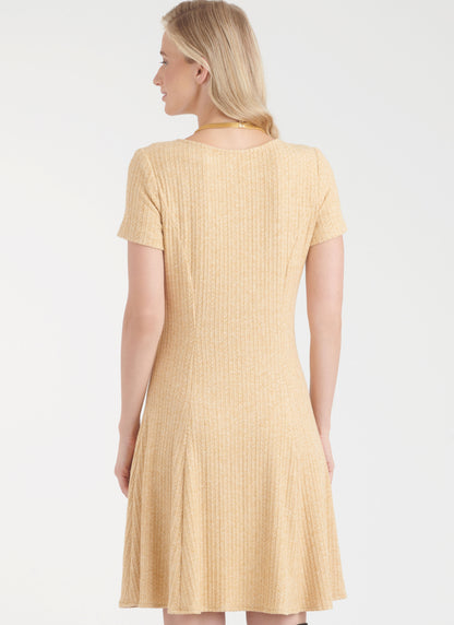 New Look sewing pattern N6765 envelope showing a pullover dress