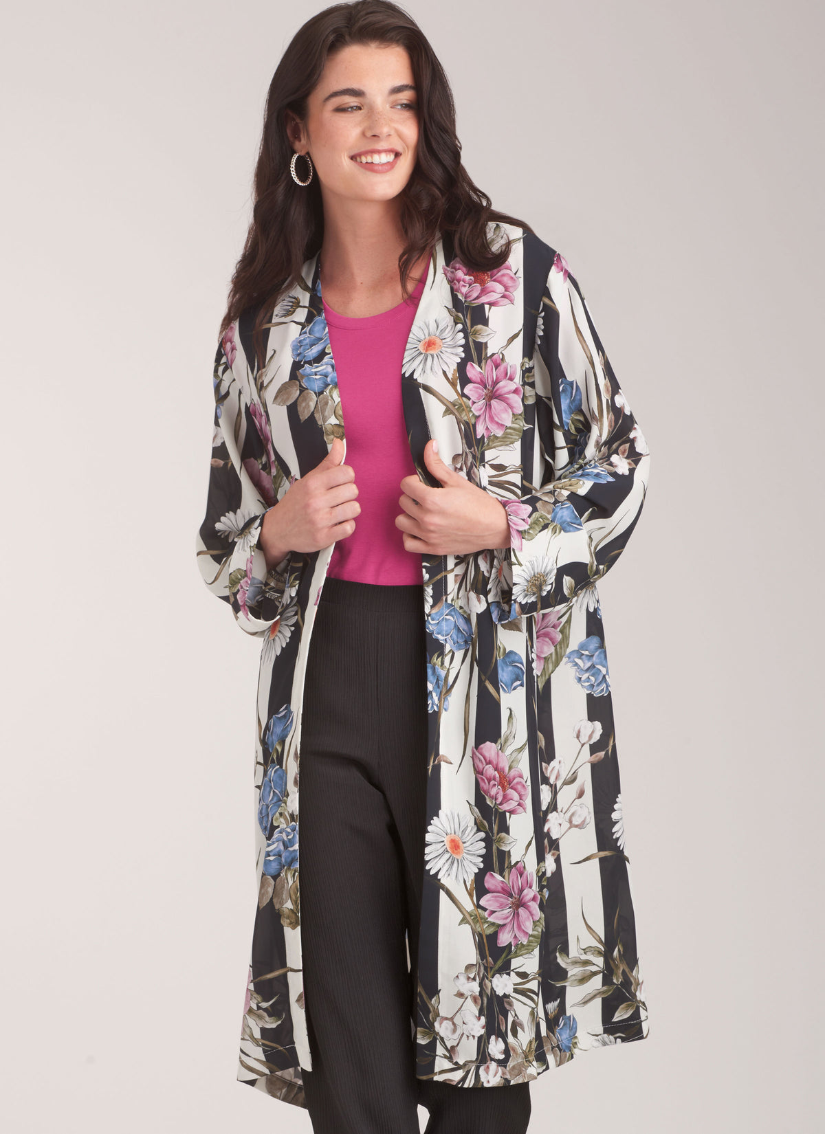 New Look sewing pattern N6770 envelope showing an unlined jacket and pull-on trousers