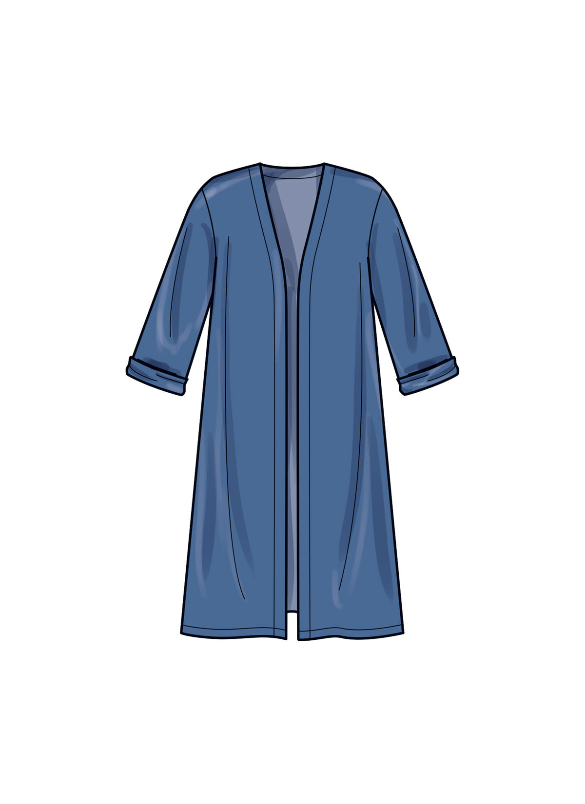 New Look sewing pattern N6770 envelope showing an unlined jacket and pull-on trousers