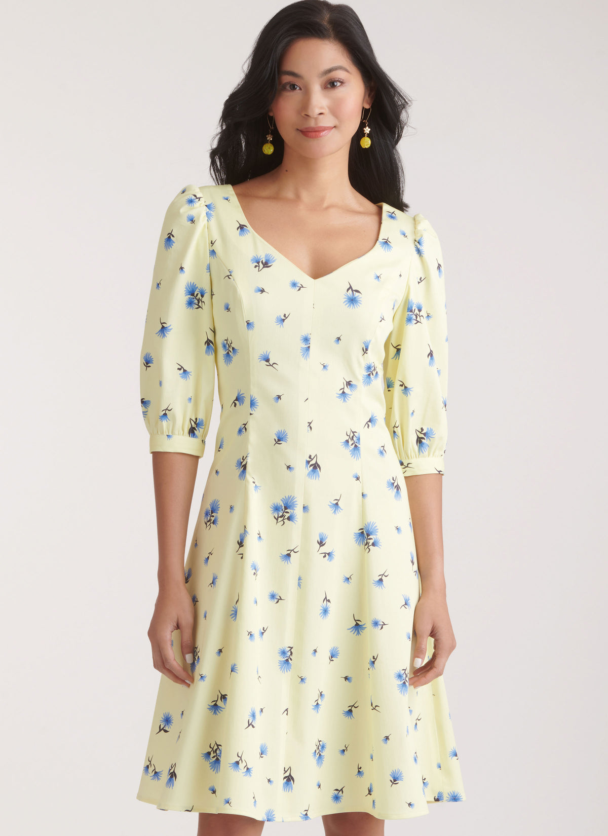 New Look sewing pattern N6776 envelope showing a dress