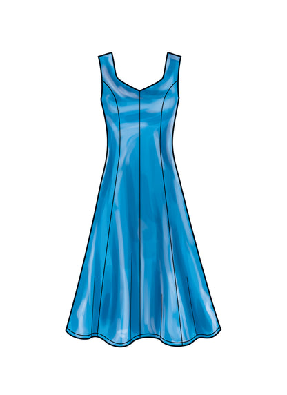 New Look sewing pattern N6776 envelope showing a dress