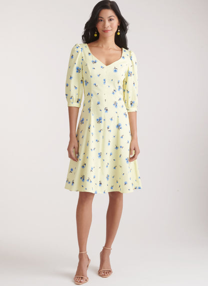 New Look sewing pattern N6776 envelope showing a dress