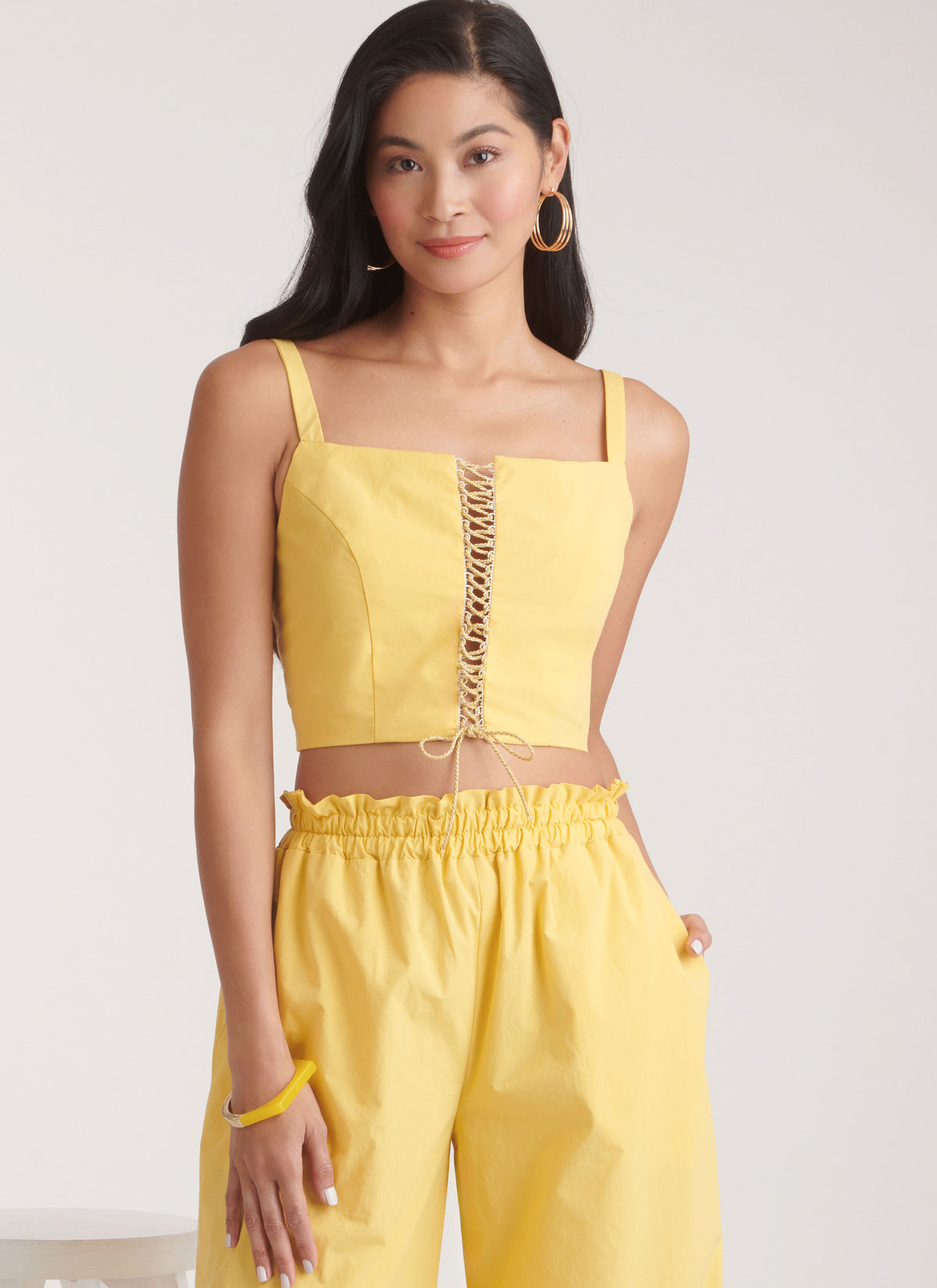New Look sewing pattern N6779 envelope showing a bra top