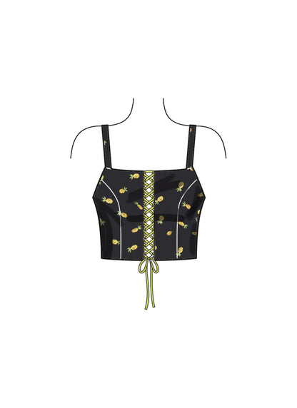 New Look sewing pattern N6779 envelope showing a bra top