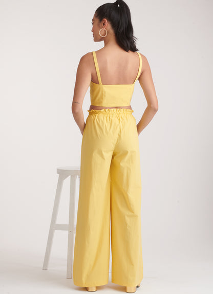 New Look sewing pattern N6779 envelope showing a bra top