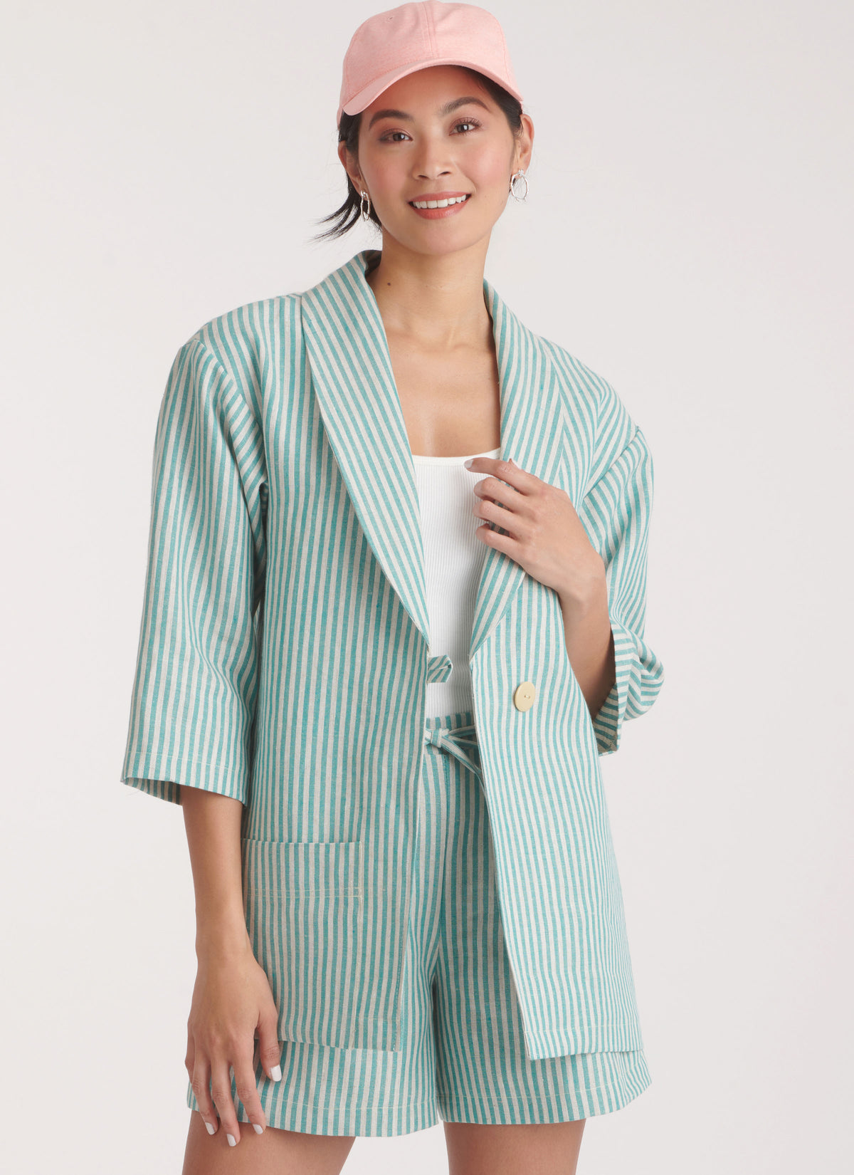 New Look sewing pattern N6780 envelope showing a relaxed unlined jacket