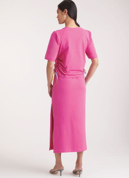 New Look sewing pattern N6782 envelope showing a pullover crew neck top