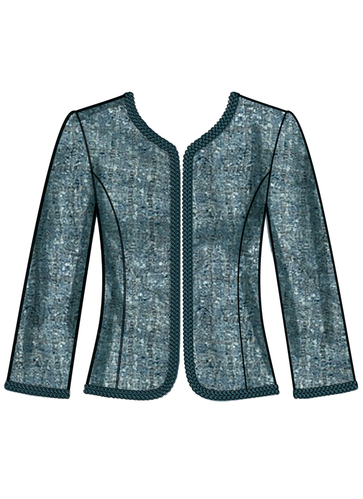 New Look sewing pattern N6789 envelope showing jackets