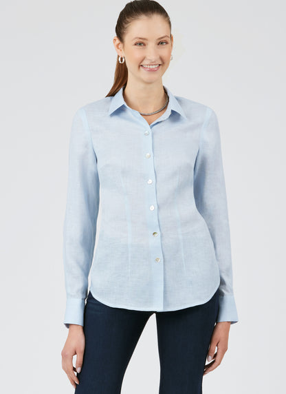 New Look sewing pattern N6790 envelope showing a fitted blouse