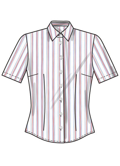 New Look sewing pattern N6790 envelope showing a fitted blouse