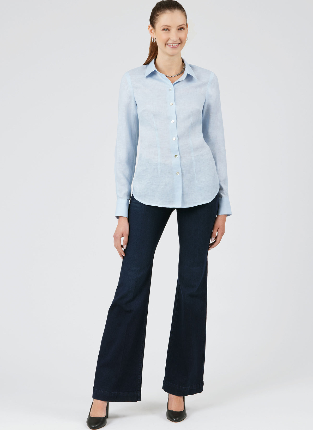 New Look sewing pattern N6790 envelope showing a fitted blouse